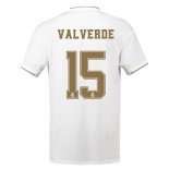 Maglia Real Madrid NO.15 Valverde Home 2019 2020 Bianco