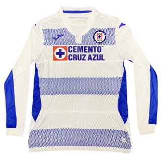 Thailandia Maglia Cruz Blu Away ML 2020/2021 Bianco