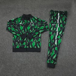 Felpa Nigeria 2020 Nero Verde