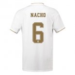 Maglia Real Madrid NO.6 Nacho Home 2019 2020 Bianco