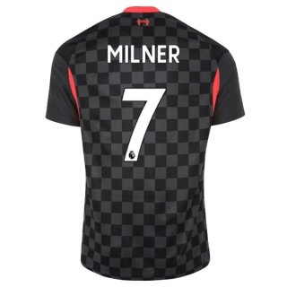 Maglia Liverpool NO.7 Milner Terza 2020 2021 Nero