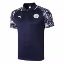 Polo Manchester City 2020-2021 Porpora Nero Polo Manchester City 2020-2021 Porpora Nero
