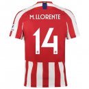 Thailandia Maglia Atletico Madrid NO.14 M.Llorente 2019 2020 Rosso Thailandia Maglia Atletico Madrid NO.14 M.Llorente 2019 2020 Rosso