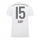 Maglia Bayern Munich NO.15 ARP Away 2019 2020 Bianco Maglia Bayern Munich NO.15 ARP Away 2019 2020 Bianco