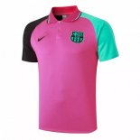 Polo Barcellona 2020-2021 Rosa Verde