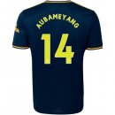 Maglia Arsenal NO.14 Aubameyang Terza 2019 2020 Blu