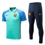 Polo Barcellona Set Completo 2022 2023 Verde