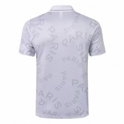 Polo Paris Saint Germain 2021 2022 Bianco Rosa