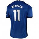 Maglia Chelsea NO.11 Werner Home 2020 2021 Blu Maglia Chelsea NO.11 Werner Home 2020 2021 Blu