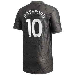 Maglia Manchester United NO.10 Rashford Away 2020 2021 Nero