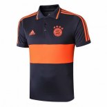 Polo Bayern Munich 2019 2020 Arancione Blu Polo Bayern Munich 2019 2020 Arancione Blu