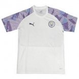 Maglia di Formazione Manchester City 2020 2021 Bianco Porpora