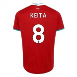 Maglia Liverpool NO.8 Keita Home 2020 2021 Rosso