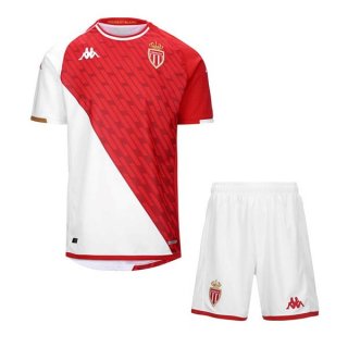 Maglia AS Monaco Home Bambino 2023 2024