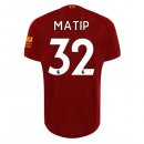Maglia Liverpool NO.32 Matip Home 2019 2020 Rosso