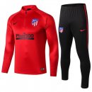 Felpa Atletico Madrid 2019 2020 Rosso Nero Felpa Atletico Madrid 2019 2020 Rosso Nero