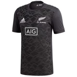 adidas Maglia di Formazione Rugby All Blacks 2018 Nero