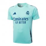 Maglia Formazione Real Madrid 2024 2025 Verde Maglia Formazione Real Madrid 2024 2025 Verde