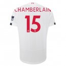 Maglia Liverpool NO.15 Chamberlain Away 2019 2020 Bianco Maglia Liverpool NO.15 Chamberlain Away 2019 2020 Bianco
