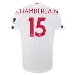 Maglia Liverpool NO.15 Chamberlain Away 2019 2020 Bianco