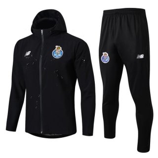 Giacca a vento Set Completo Porto 2019 2020 Nero