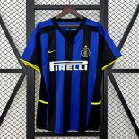 Thailandia Maglia Inter Milan Home Retro 2002 2003 Thailandia Maglia Inter Milan Home Retro 2002 2003