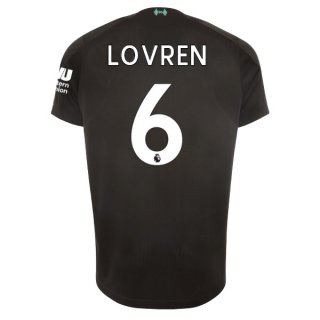 Maglia Liverpool NO.6 Lovren Terza 2019 2020 Nero