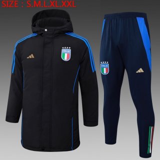 Piumino Italia Set Completo 2024 2025 Nero