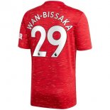 Maglia Manchester United NO.29 Wan Bissaka Home 2020 2021 Rosso