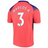 Maglia Chelsea NO.3 Marcos A. Terza 2020 2021 Arancione