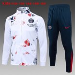 Bambino Giacca PSG 2024 2025 Bianco Rosso 3