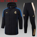 Piumino Real Madrid Set Completo 2024 2025 Nero Piumino Real Madrid Set Completo 2024 2025 Nero