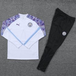 Felpa Manchester City 2019 2020 Bianco Porpora Felpa Manchester City 2019 2020 Bianco Porpora
