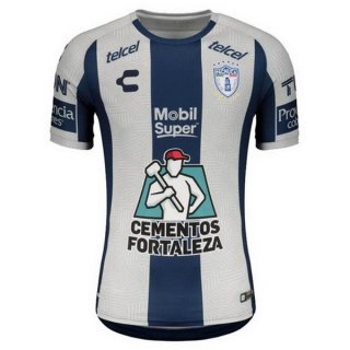 Thailandia Maglia Pachuca Home 2020 2021 Blu Bianco