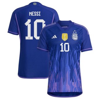3 Stelle Tailandia Maglia Argentina Away Messi 2022 2023