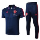 Polo Arsenal Set Completo 2019 2020 Blu Navy