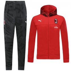 Felpa AC Milan 2019 2020 Grigio Rosso Felpa AC Milan 2019 2020 Grigio Rosso