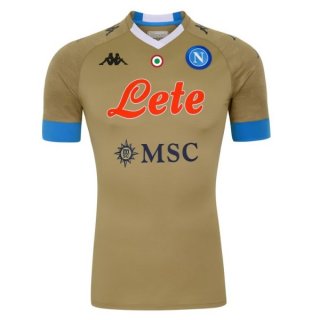 Thailandia Maglia Napoli Home Portiere 2020 2021 Marrone