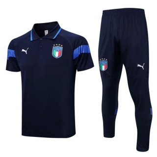 Polo Italia Set Completo 2023 2024 Blu 5