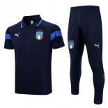 Polo Italia Set Completo 2023 2024 Blu 5