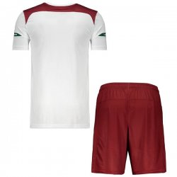 Maglia Fluminense Away Bambino 2019 2020 Rosso Bianco Maglia Fluminense Away Bambino 2019 2020 Rosso Bianco