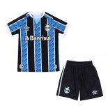 Maglia Grêmio Fbpa Home Bambino 2020 2021 Blu Maglia Grêmio Fbpa Home Bambino 2020 2021 Blu