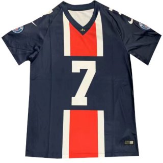 NFL Thailandia Maglia Paris Saint Germain MBAPPE NO.7 2019 2020 Blu