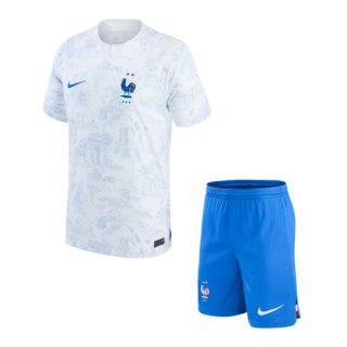 Maglia Francia Away Bambino 2022 2023