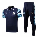 Polo Marseille Set Completo 2022 2023 Blu