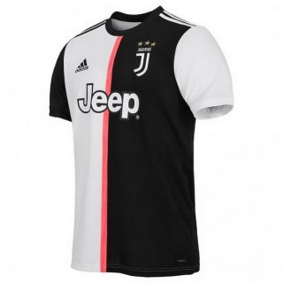 Thailandia Maglia Juventus Home 2019 2020 Bianco Nero