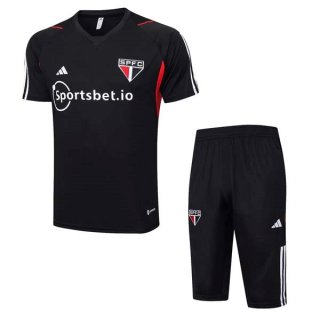 Maglia Formazione Sao Paulo Set Completo 2023 2024 Nero