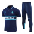 Polo Marseille Set Completo 2022 2023 Blu Navy
