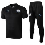 Polo Manchester City Set Completo 2019 2020 Nero