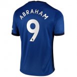 Maglia Chelsea NO.9 Abraham Home 2020 2021 Blu